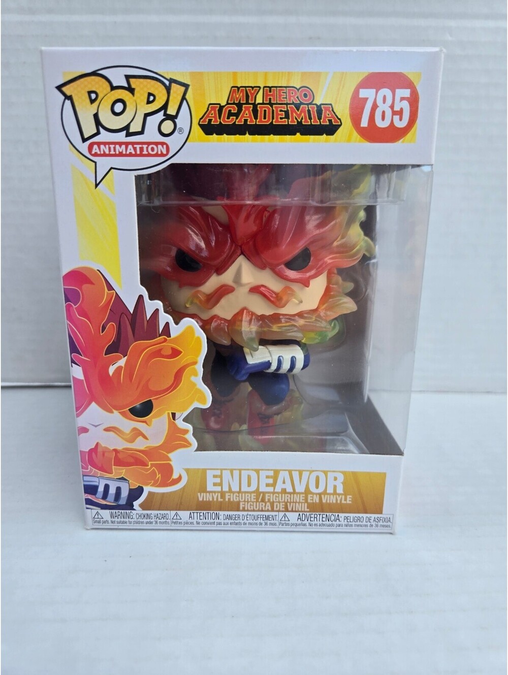 Funko Pop Animation My Hero Academia Endeavor Vinyl Figure #785 Collectible
